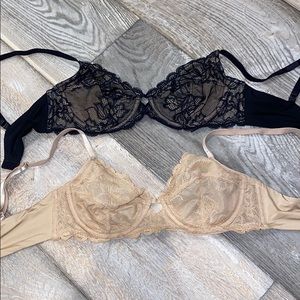 NWT Bundle of 2 Calvin Klein bras 32C